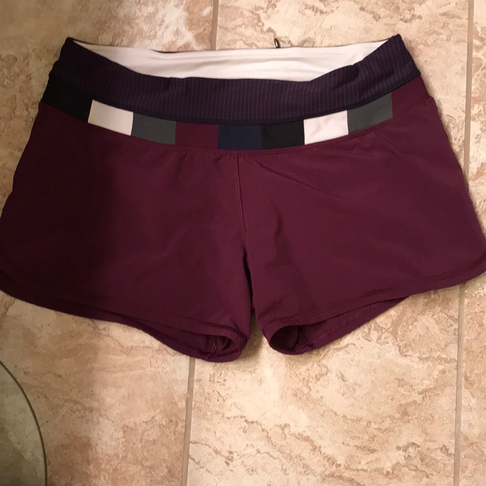 Lululemon running shorts